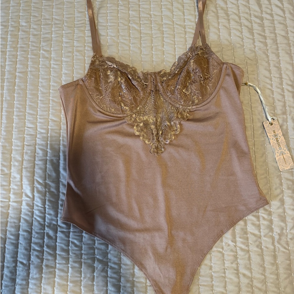 Corset type top